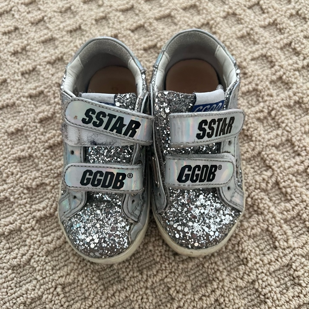 Golden Goose Sparkling Old School Sneakers